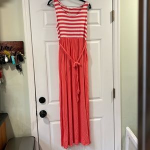 Pink Blush maternity dress